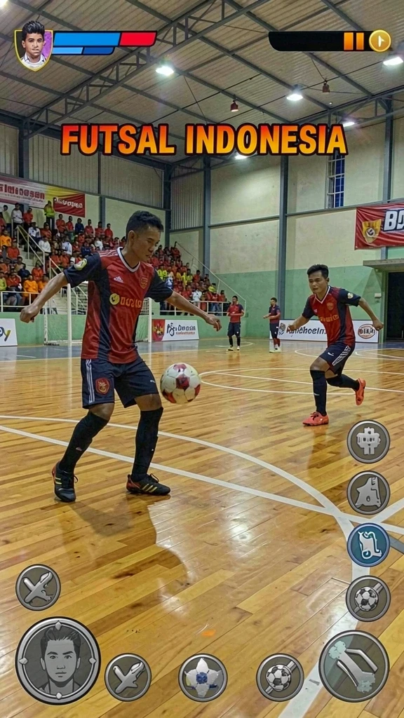 Tangkapan layar menampilkan grafik menakjubkan dalam permainan.