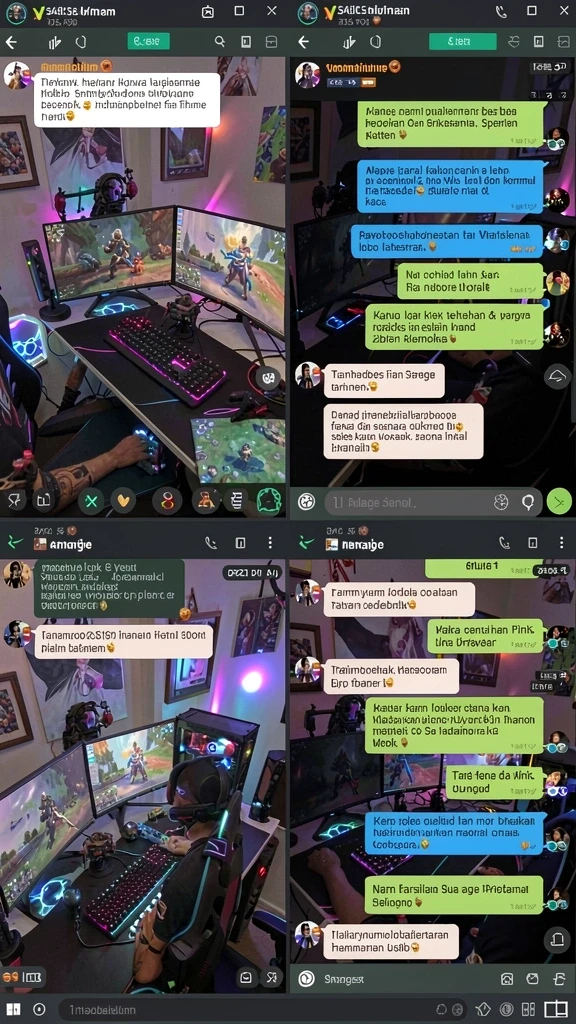 Beragam karakter dengan kemampuan unik.