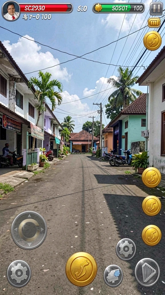 Fitur multiplayer yang memungkinkan bermain bersama teman.