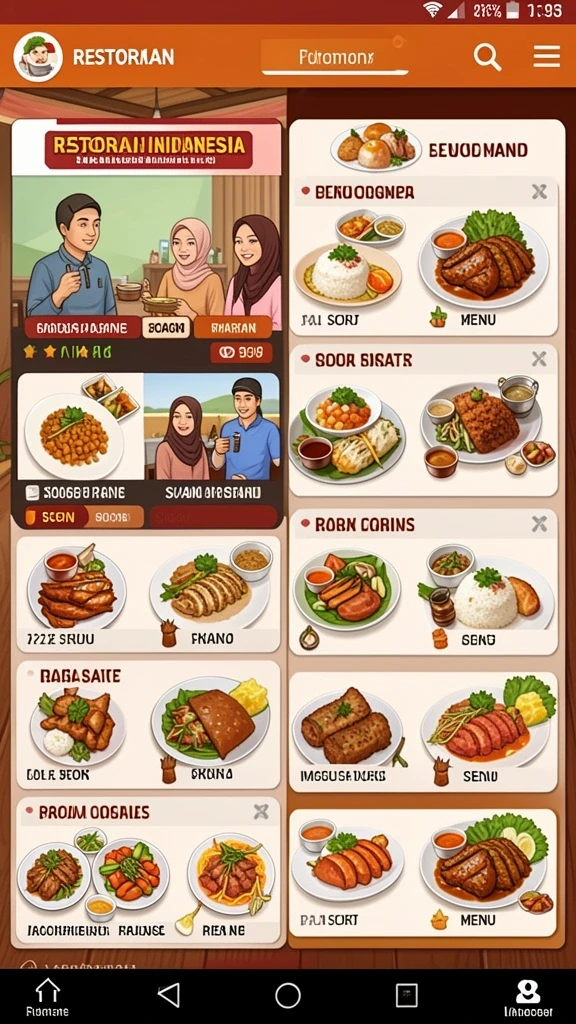 Tampilan menu utama <strong>GOGO77</strong> yang menarik dan mudah dinavigasi.