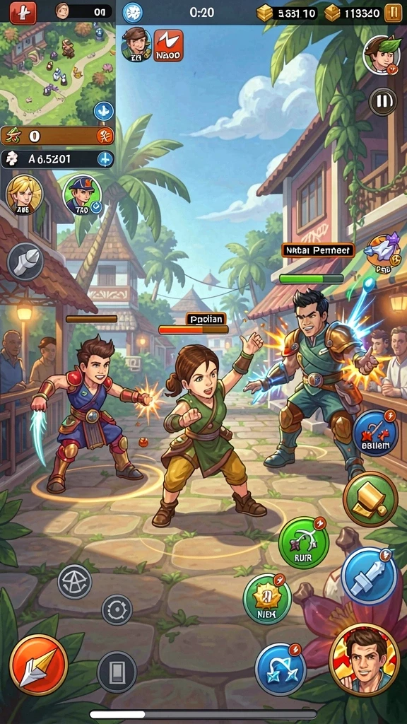 Fitur multiplayer yang memungkinkan kolaborasi dengan teman.