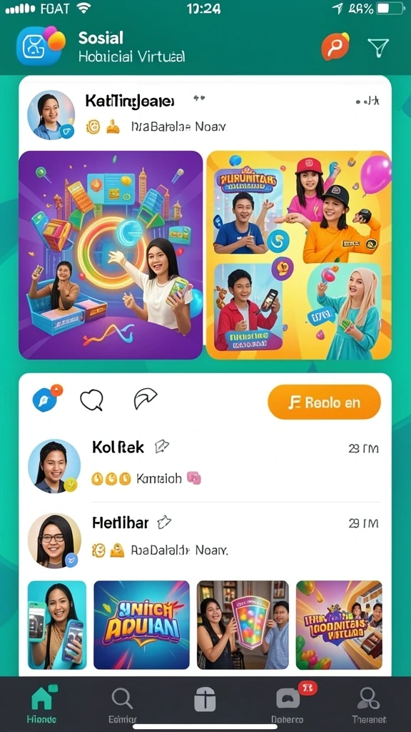 Tampilan awal game INDORP yang menawan.