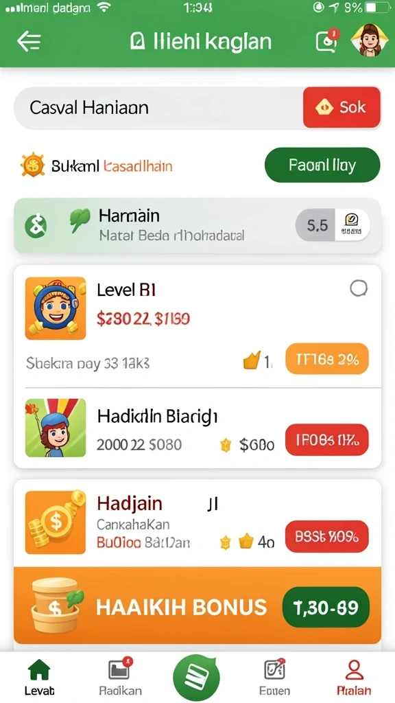 Tampilan antarmuka yang menarik dan mudah digunakan.