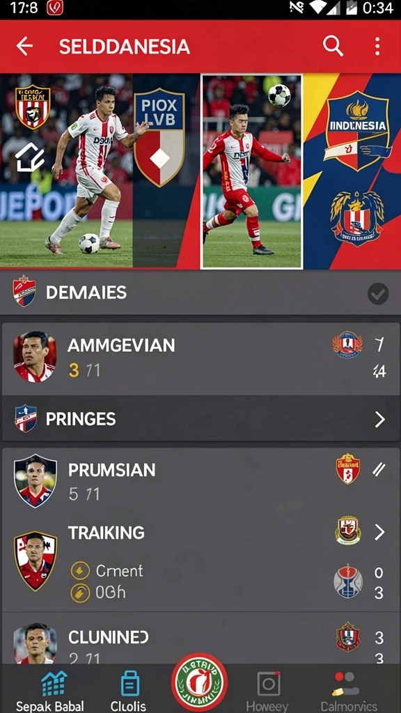 Tampilan antarmuka yang menawan dan mudah dinavigasi.