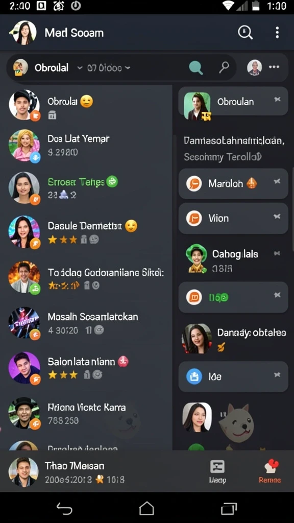 Karakter yang dapat disesuaikan sesuai keinginan pemain.