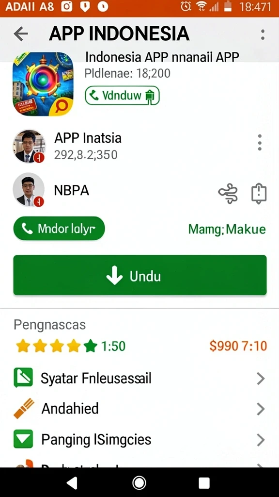 Berbagai jenis permainan menarik tersedia.