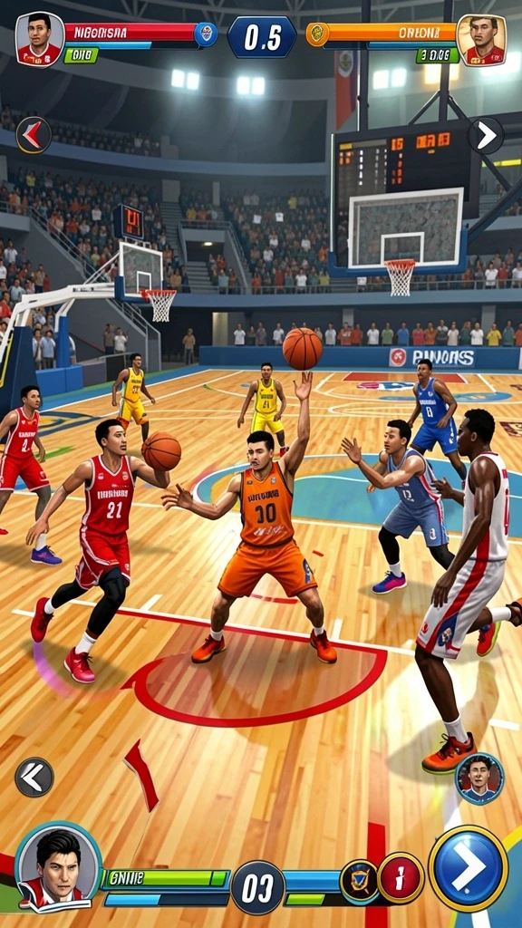 Fitur multiplayer memungkinkan bermain bersama teman.