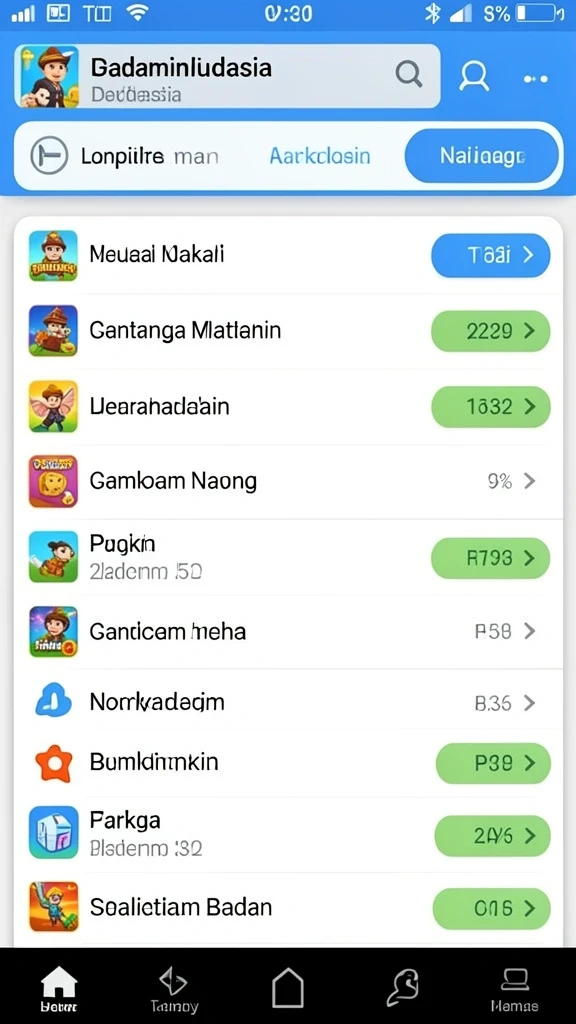Fitur interaksi sosial untuk terhubung dengan pemain lain.
