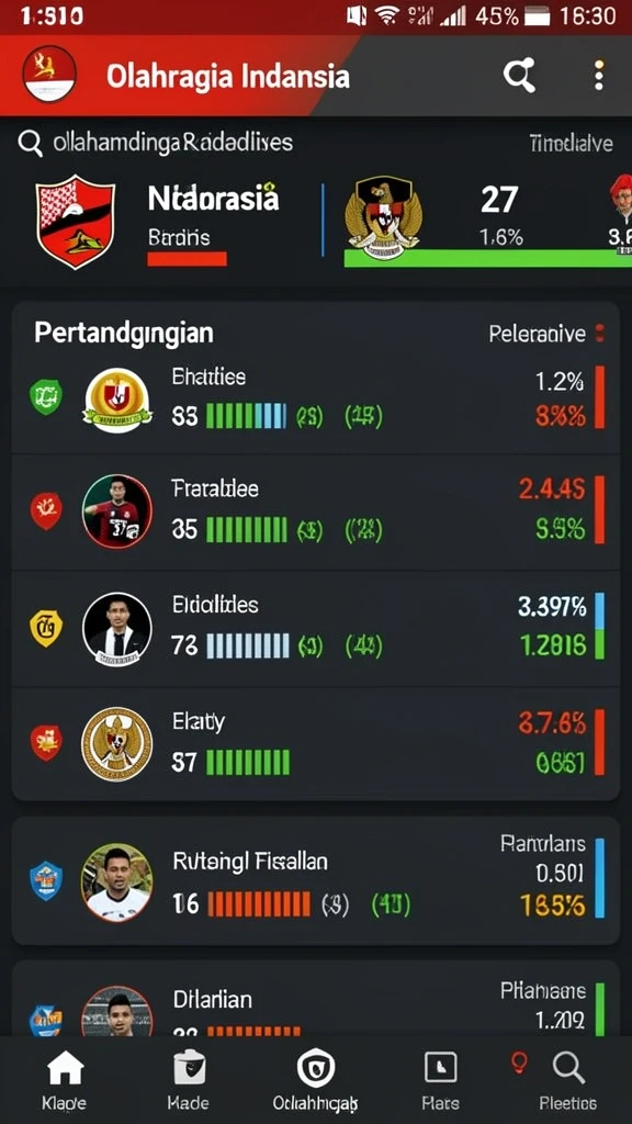 Tampilan antarmuka yang menarik dan ramah pengguna.