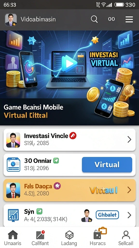 Tampilan antarmuka yang menarik dan mudah digunakan.
