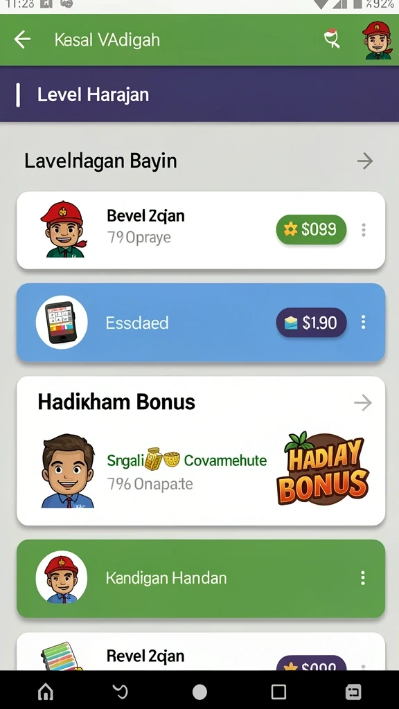 Salah satu karakter unik dalam QT777.
