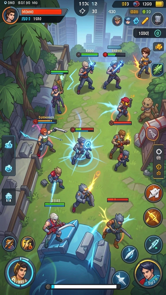 Screenshot memperlihatkan mode multiplayer yang seru.