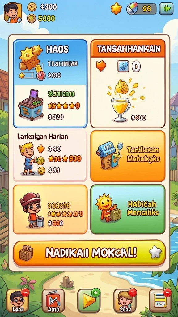 Gambar menampilkan karakter utama dalam pertempuran.