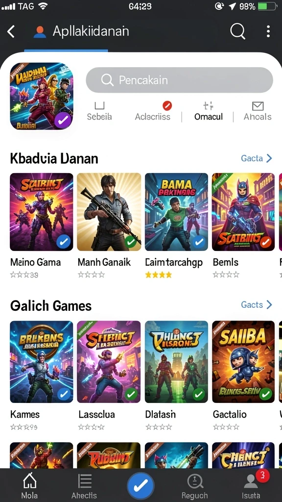 Karakter-karakter unik dengan kemampuan menarik.