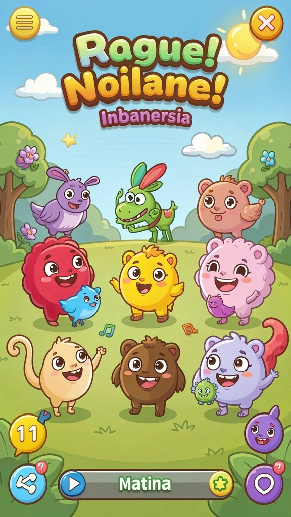 Screenshot menampilkan karakter utama dalam pertempuran epik.