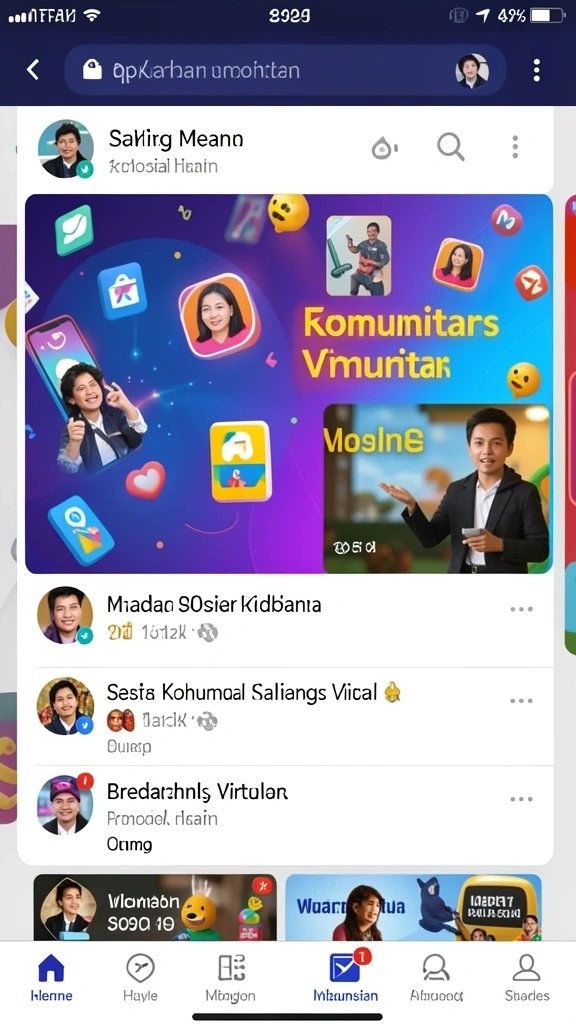 Tampilan antarmuka yang intuitif dan menarik.