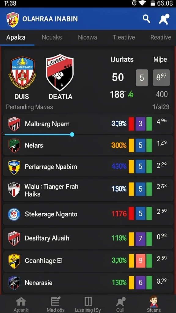 Ilustrasi level yang menantang dan penuh warna.
