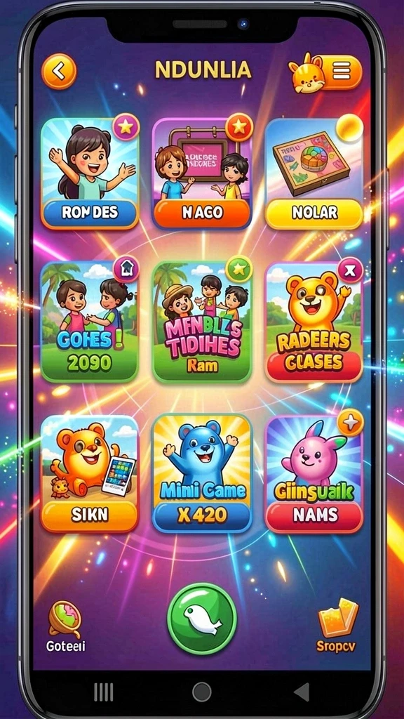 Tangkapan layar mode multiplayer yang seru bersama teman.