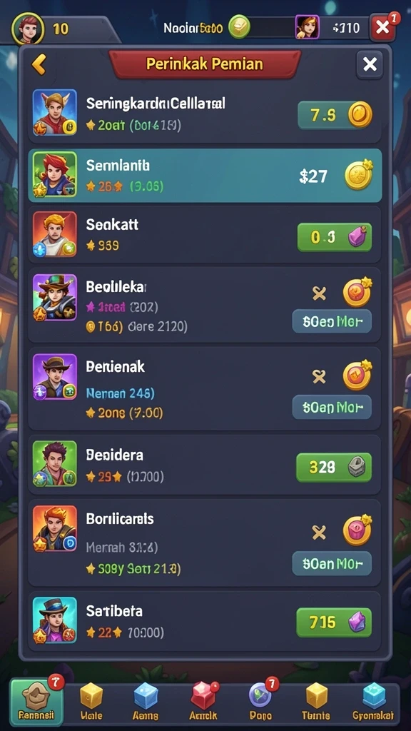 Setiap level menawarkan tantangan unik dan menyenangkan.