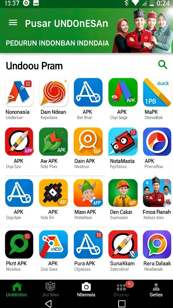 Tampilan antarmuka yang menarik dan intuitif.