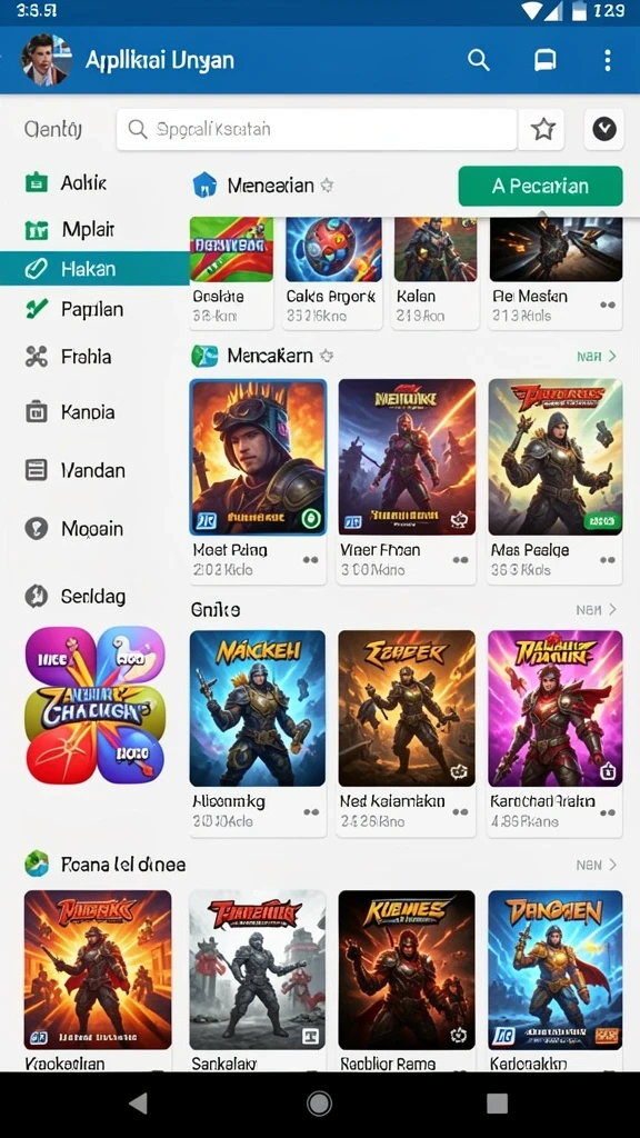 Screenshot menampilkan gameplay yang menarik dan penuh aksi.