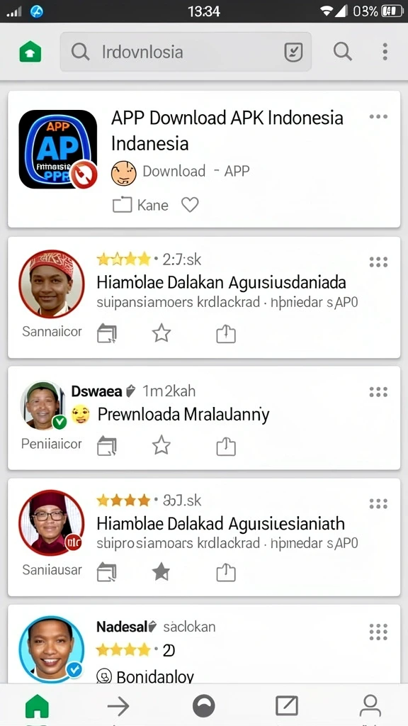 Fitur interaksi sosial dengan pemain lain.