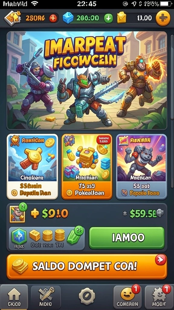 Fitur mode multiplayer yang mengasyikkan.