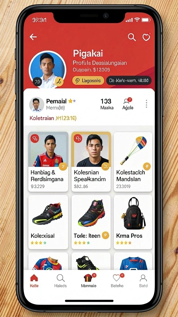 Tampilan antarmuka yang ramah pengguna.